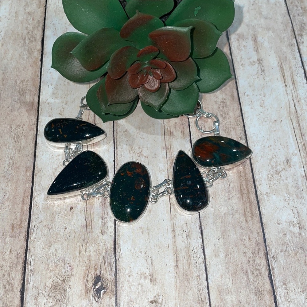Bloodstone Bracelet